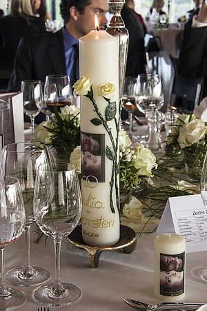 Hochzeitskerzen von Heuschmid Kerzen in Essen Wedding Collective